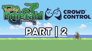 Twitch Livestream  Pokémon Emerald Crowd Control  Part 2 [upl. by Raimund312]