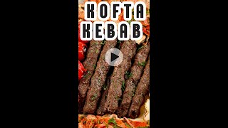 This is the best authentic kofta kebab recipe to make delicious grilled kebabs [upl. by Guthry574]