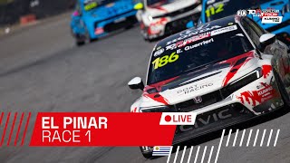 El Pinar  Race 1  2024 Kumho FIA TCR World Tour [upl. by Dnomasor]