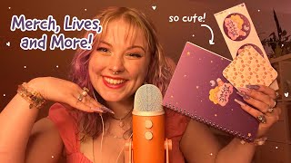 ASMR 🫧✨HUGE ANNOUNCEMENT✨🫧 Merchandise Extra Content TikTok Live Schedule Activity and More [upl. by Ulphiah]