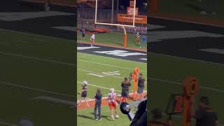 Freshman year 18 yard touchdown vs Mccamey 2023 [upl. by Alcinia257]