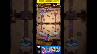 Electro giant  Sparky combo battle shorts subscribe gaming clashroyale [upl. by Yrokcaz]