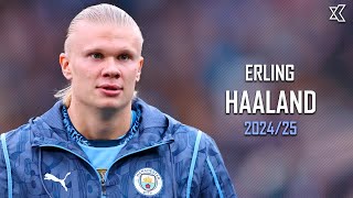 Erling Haaland 202425  Crazy Skills Goals amp Assists  HD [upl. by Ajdan]