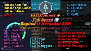 Update Config Http Injector Terbaru 5 November All Operator [upl. by Ailecara]