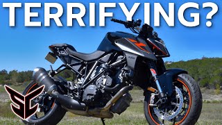 This Bike Used To SCARE Me  KTM 1290 Super Duke R Review [upl. by Mesics]