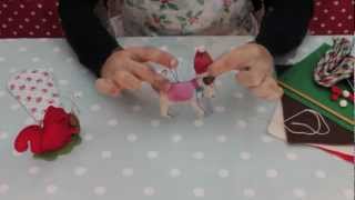 Make a Cath Kidston Festive Stan Christmas Decoration [upl. by Aznerol22]