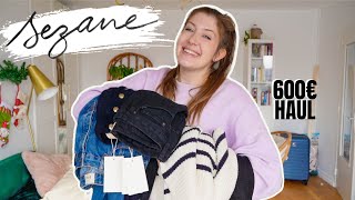 600€ Sézane tryon haul  🎀👖Jeans and sweaters [upl. by Cleaves657]