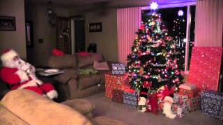 Santas Visit to the Fortin house 2011  HD 1080p Video Sharing [upl. by Martineau261]