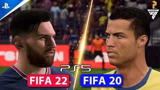 FIFA 22 Vs FIFA 20 PS5 [upl. by Quinta812]