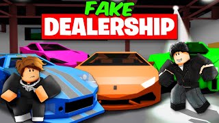 I Opened a FAKE DEALERSHIP to Catch CAR THIEVES Brookhaven RP [upl. by Threlkeld]