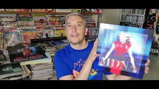 MADONNA unboxing video MDNA holographic ❤️ vinyl sleeve [upl. by Nylanej]