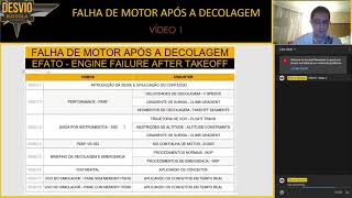 FALHA DE MOTOR APÓS A DECOLAGEM  Vídeo 1 [upl. by Johst]