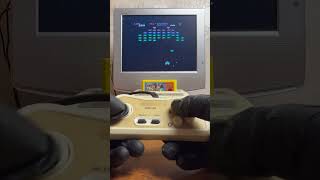 Cartridge 160 in 1 test for dendy famiclone Game Galaxian [upl. by Mic]