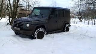 OFFRoad RANGE ROVER PEGAS P38 VS MERCEDES G 300 VS NIVA CHEVROLET Грязевая резина в снегу [upl. by Mchail]