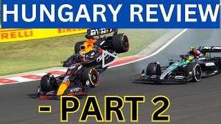 Hungarian Grand Prix Review  PART 2  AUDIO ANALYSIS f1 lewishamilton [upl. by Nhoj]