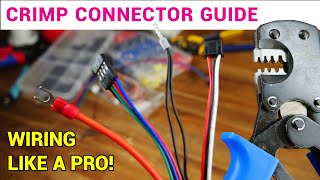 Guide to crimp connectors on 3D printers  Take your wiring to the next level [upl. by Ulund]