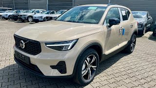 Volvo XC40 B3 Plus Dark  Sand Dune  Blond Leather interior UD70 MY25 [upl. by Sorac]