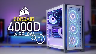 Looks Great And Doesnt Limit Airflow  Corsair 4000D Airflow [upl. by Lauren]