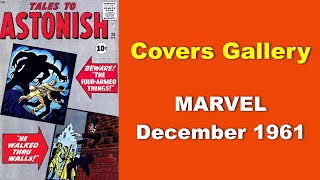 Comic Book Covers Gallery  Marvel December 1961 [upl. by Pease]