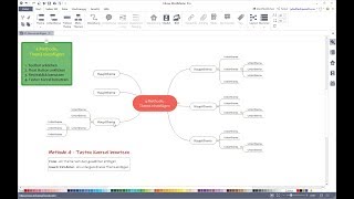 MindMaster Tutorial  Thema Einfügen  Hauptthema Unterthema Freitext Thema amp Mehr Themen [upl. by Weathers]