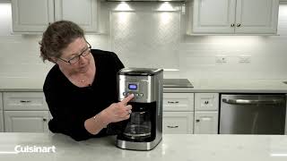 Cuisinart®  Programming your coffeemaker to AUTO OFF [upl. by Killigrew872]