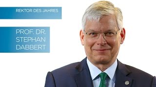 Prof Dr Stephan Dabbert  Rektor des Jahres [upl. by Neelac]