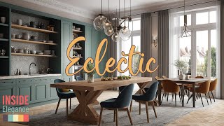 From Bold Colors to Vintage Furniture Key Elements of Modern Eclectic Interior Design [upl. by Llerehs765]