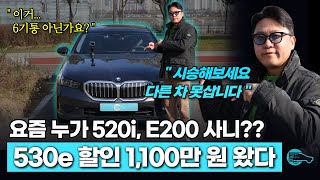 4기통 가성비 끝판왕 530e 아직도 520i E200 사는 흑우 없제 [upl. by Amis]