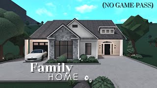 Bloxburg Easy Family Home  House Build Roblox [upl. by Tini563]