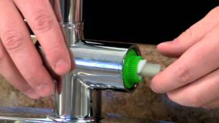 How to Replace a Ceramic Disc Cartrdge from a KS8881DL Kitchen Faucet [upl. by Chuch]