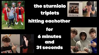 the sturniolo triplets hitting each other for 6 minutes and 31 seconds [upl. by Ettevets942]