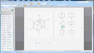 Isometric Drawing  Exercise 1 [upl. by Atnad]