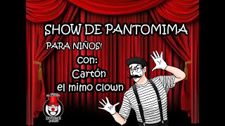 show de mimo para niños pequeños con pantomima [upl. by Lecroy]