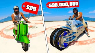 PASO de PILOTO de MOTOCROSS POBRE a MILLONARIO en GTA 5 [upl. by Krissie]