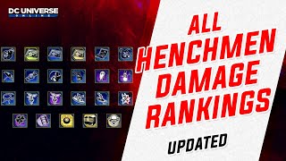 DCUO Every Henchmen Trinket Ranked [upl. by Layla861]