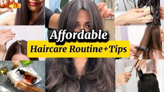 Affordable Hair Care Routine  Hair Care Tips You Need to Know for Strong amp Shiny Hair ✨ [upl. by Suolekcin]