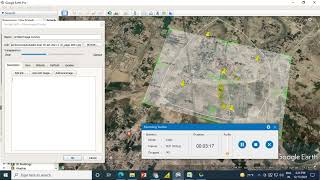 Cadastral map Geo reference in Google earth [upl. by Ardnuas]