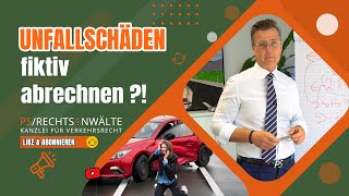 Unfallschaden fiktiv abrechnen [upl. by Anale]