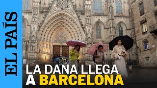 DANA EN BARCELONA  Las inundaciones en el Aeropuerto Casteldefels y el Prat de LLobregat  EL PAÍS [upl. by Aicemak]