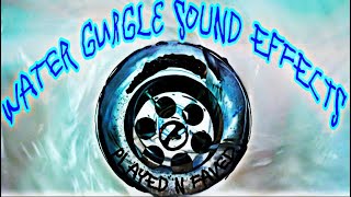 Water Gurgle Sound Effect  Various Gurgling Water Sounds  Blocked Fluid Drain Gargle  Free [upl. by Harrietta183]