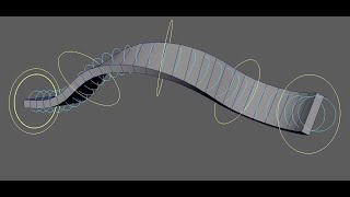 Maya Rigging Ik spline template script with fk ik rig for Maya [upl. by Oiled474]