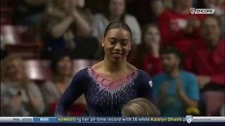 Margzetta Frazier UCLA 2019 Vault Pac12 Championships 98 [upl. by Eittod]