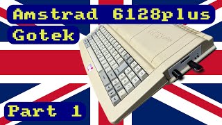 🇬🇧 Amstrad 6128plus  Gotek Part 1 Installing TCE 394 [upl. by Efron]