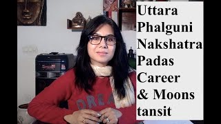 Uttara Phalguni Nakshatra padas careers and moons transit 22 [upl. by Borszcz]