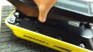 Enerpac Turbo II Air Operated Pump Demonstration [upl. by Aicel]