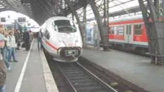 ICE 3 High speed train Coupling Procedure Railroad Railway [upl. by Ahsirak]