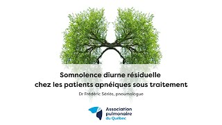 Somnolence diurne résiduelle chez les patients apnéiques sous traitement [upl. by Musetta]