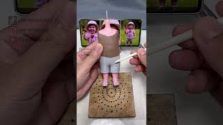 Clay Artisan JAY ：Sculpting a Sweet and Adorable Character Eating Ice Cream [upl. by Lebasile]