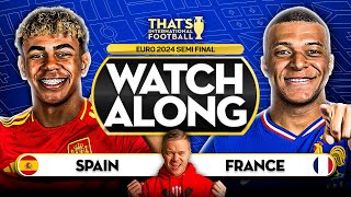 SPAIN vs FRANCE LIVE EURO 2024 with Mark GOLDBRIDGE LIVE [upl. by Ogren]