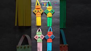 Easy diwali akash kandil  Diy diwali akash kandil  Diy Origami kandil youtubeshorts kandil diy [upl. by Mchenry]